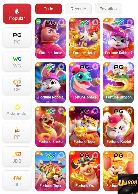 Experiência de Jogos uu808.com